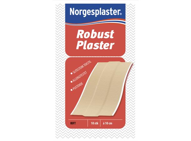 Norgesplaster Robust Plaster, Tekstil 60 x 100 mm. 10 stk pr eske.